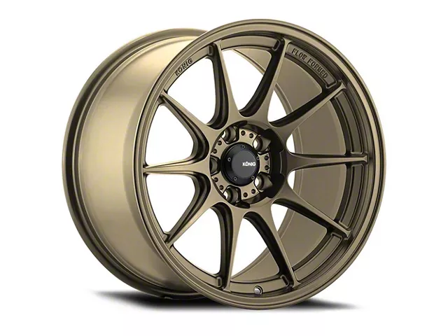 Konig Dekagram Gloss Bronze Wheel; 18x8.5 (21-24 Mustang Mach-E, Excluding GT)