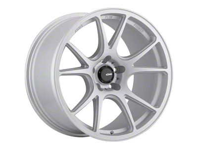 Konig Freeform Matte Silver Wheel; 18x8.5 (21-24 Mustang Mach-E, Excluding GT)