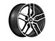 Konig Intention Gloss Black Machined Wheel; 18x8 (21-24 Mustang Mach-E, Excluding GT)