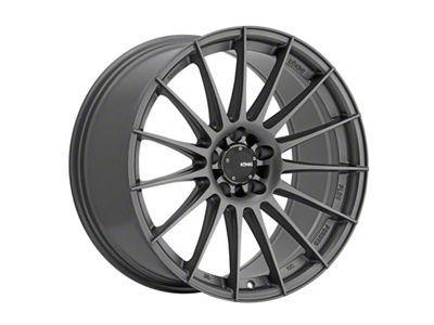 Konig Rennform Matte Gray Wheel; 18x8 (21-24 Mustang Mach-E, Excluding GT)