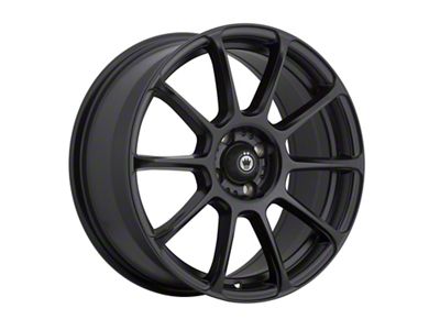 Konig Runlite Matte Black Wheel; 18x8 (21-24 Mustang Mach-E, Excluding GT)