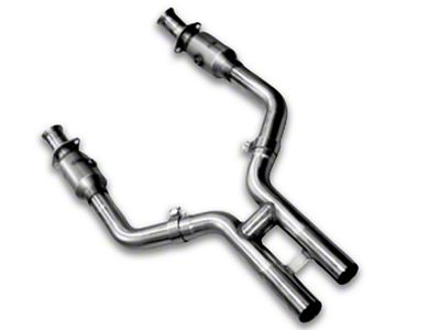Kooks 2.50-Inch Catted H-Pipe (05-10 Mustang GT w/ Long Tube Headers)