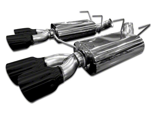 Kooks Axle-Back Exhaust with Black Tips (13-14 Mustang GT500)