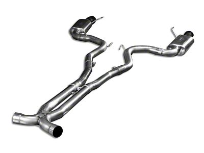 Kooks 3 Inch Cat-Back Exhaust w/ X-Pipe & Black Tips (15-17 GT Convertible w/ Long Tube Headers)