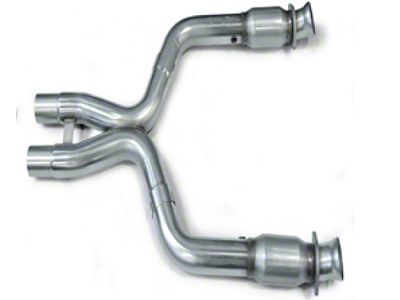 Kooks 3-Inch Catted X-Pipe (07-14 GT500 w/ Long Tube Headers)