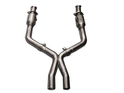 Kooks 3-Inch x 3-Inch Catted X-Pipe (05-10 GT w/ Long Tube Headers)