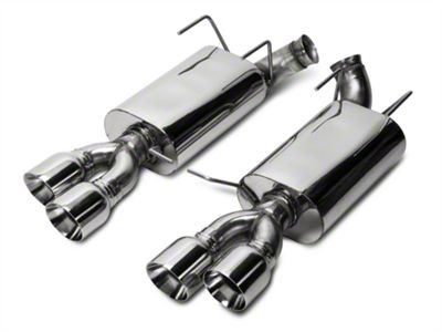 Kooks Performance Axle-Back Exhaust with Quad Tips (13-14 Mustang GT500)