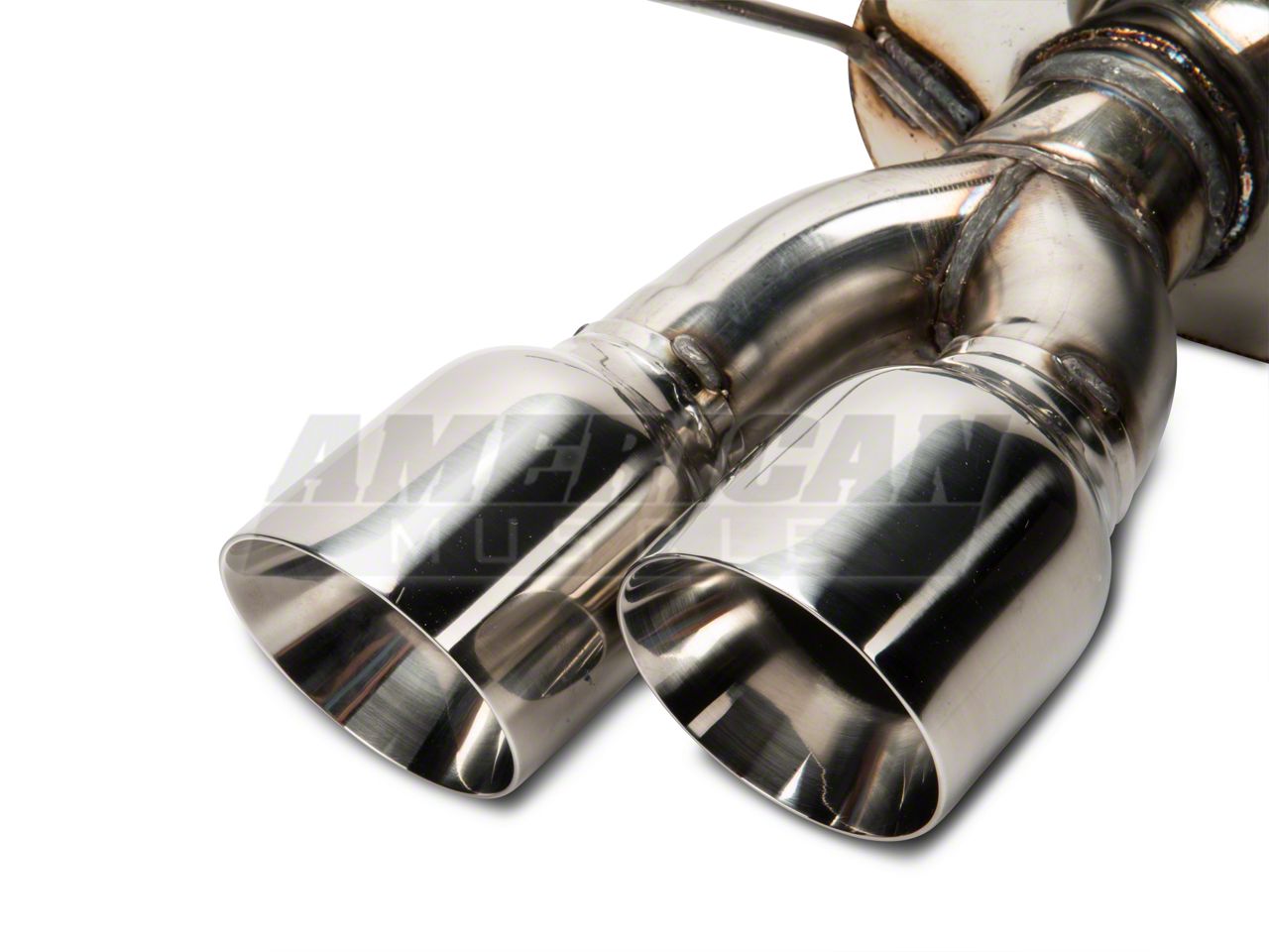 Kooks Mustang Performance Axle-Back Exhaust with Quad Tips