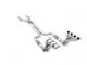 Kooks 2-Inch Catted Long Tube Headers and Cat-Back Exhaust for OEM Mufflers (16-23 6.2L Camaro)