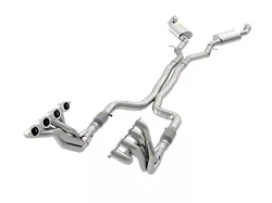 Kooks 2-Inch GREEN Catted Long Tube Headers and Cat-Back Exhaust with Polished Tips (16-24 6.2L Camaro w/o NPP Dual Mode Exhaust)