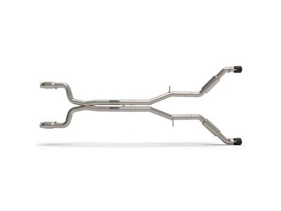 Kooks 3-Inch Catted Header-Back Street Screamer Exhaust with Black Tips (16-23 6.2L Camaro w/ Long Tube Headers)
