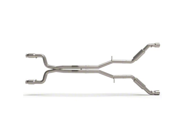 Kooks 3-Inch Catted Header-Back Street Screamer Exhaust with Polished Tips (16-23 6.2L Camaro w/ Long Tube Headers)