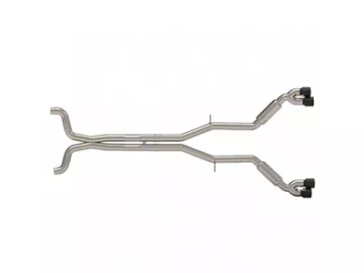 Kooks 3-Inch Connection-Back Street Screamer Exhaust with Black Quad Tips (16-22 6.2L w/ Long Tube Headers)