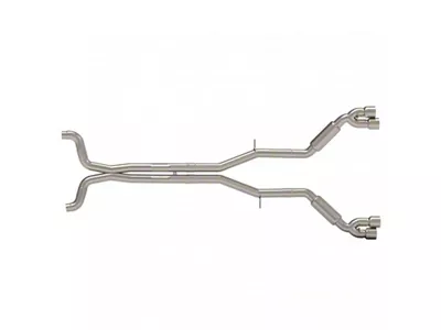 Kooks 3-Inch Connection-Back Street Screamer Exhaust with Polished Quad Tips (16-22 6.2L w/ Long Tube Headers)