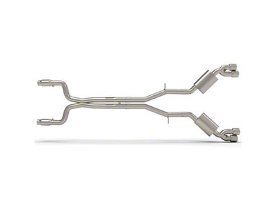 Kooks 3-Inch Catted Header-Back Exhaust with Polished Quad Tips (16-24 Camaro SS w/ Kooks Long Tube Headers)