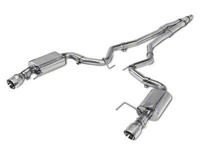 Kooks Cat-Back Exhaust with Polished Tips (15-23 Mustang EcoBoost w/o Active Exhaust)
