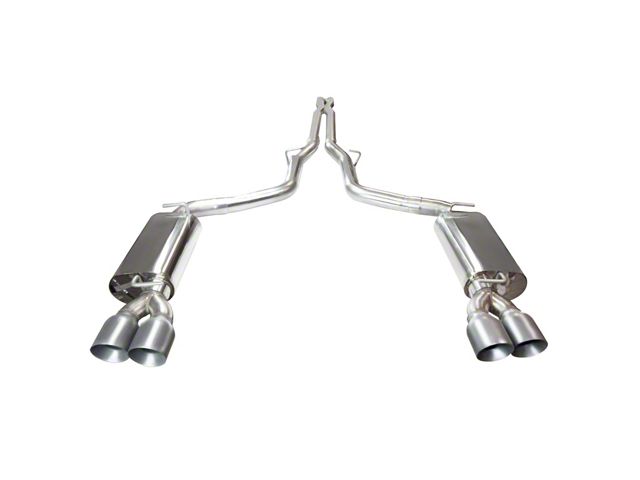 Kooks Cat-Back Exhaust and X-Pipe with Polished Tips (08-10 6.1L HEMI Challenger)