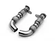 Kooks 3-Inch Competition Catted Full Exhaust System; Natural (15-20 Mustang GT350)