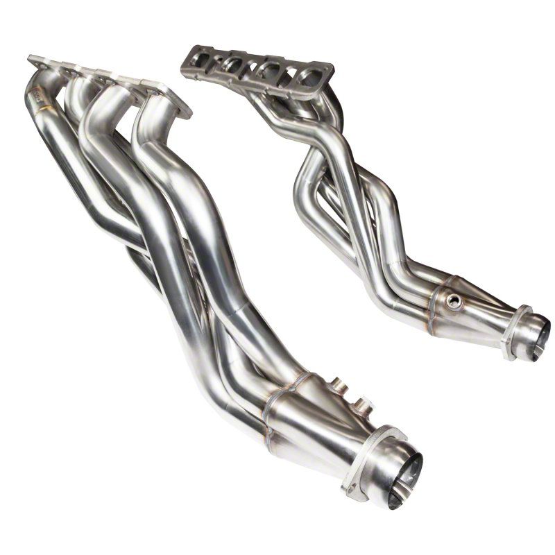 Kooks Challenger 2Inch Long Tube Headers with GREEN Catted OEM