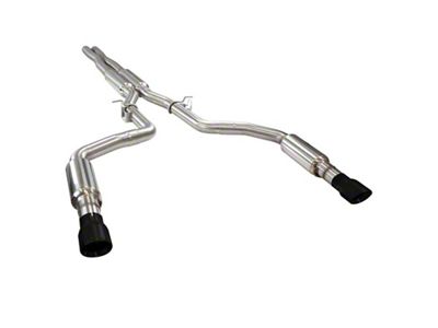 Kooks Cat-Back Exhaust with Black Tips (15-23 6.4L HEMI Charger)