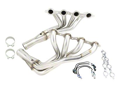 Kooks 1-7/8-Inch Long Tube Headers with GREEN Catted X-Pipe (09-13 6.2L Corvette C6, Excluding ZR1)