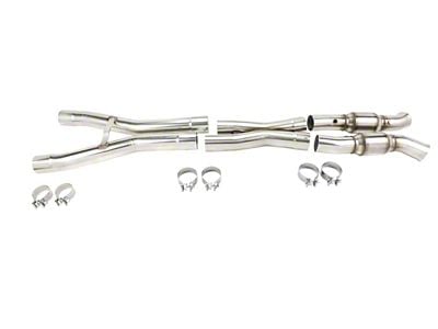 Kooks 3-Inch GREEN Catted X-Pipe (06-13 Corvette C6 Z06, ZR1 w/ Kooks Long Tube Headers)