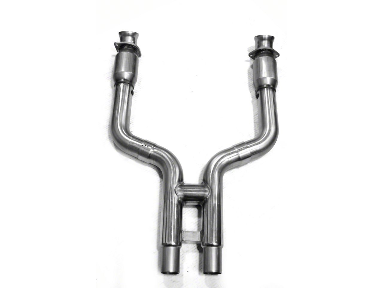 Kooks Mustang 3-Inch to 2.75-Inch GREEN Catted H-Pipe