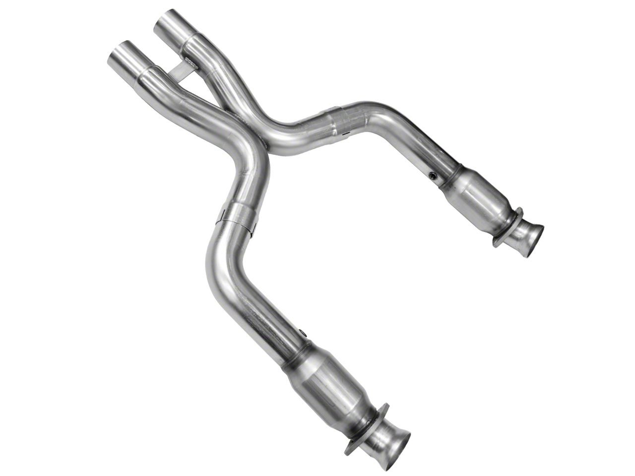 Kooks Mustang 3-Inch to 2.75-Inch GREEN Catted X-Pipe