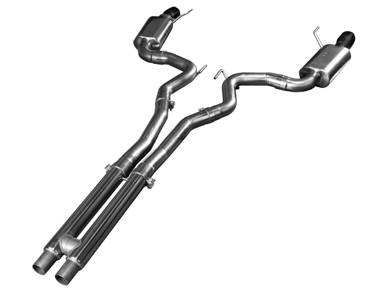 Kooks Mustang Cat-Back Exhaust with H-Pipe and Polished Tips