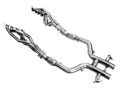 Kooks 1-3/4-Inch Long Tube Headers with GREEN Catted H-Pipe (12-13 Mustang BOSS 302)