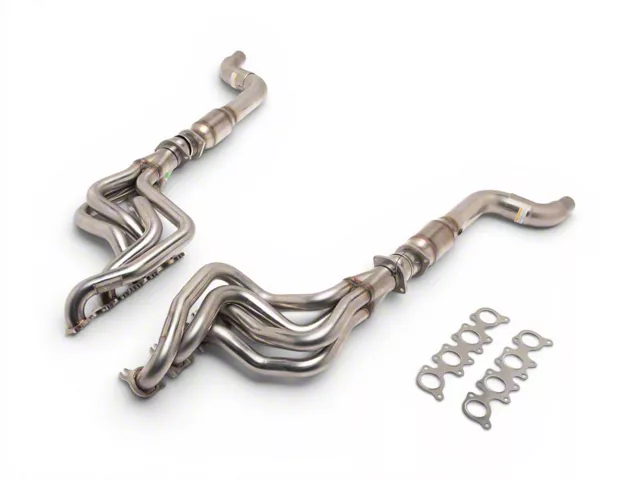 Header Rim Connection Kooks Mustang 1-7/8-Inch Long Tube Headers with Catted OEM Connections ...