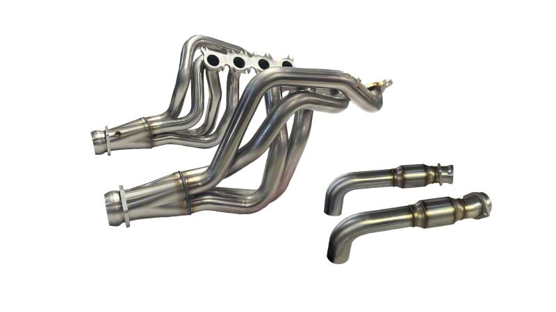 Kooks 1-7/8-Inch Long Tube Headers with GREEN Catted OEM Connections (2024 Mustang GT, Dark Horse)