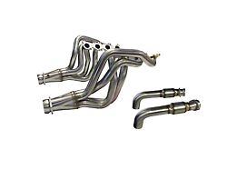 Kooks 1-7/8-Inch Long Tube Headers with GREEN Catted OEM Connections (15-25 Mustang GT, Dark Horse)