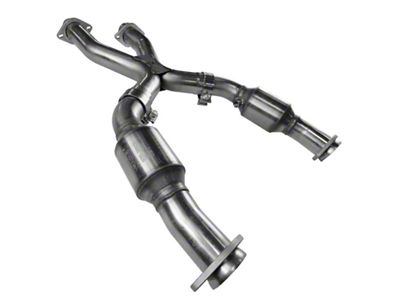 Kooks 2-1/2-Inch Catted X-Pipe (96-98 Mustang GT, Cobra w/ Kooks Long Tube Headers)