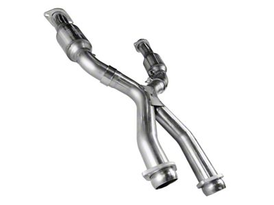 Kooks 2-1/2-Inch GREEN Catted X-Pipe (99-04 4.6L Mustang w/ Kooks Long Tube Headers)