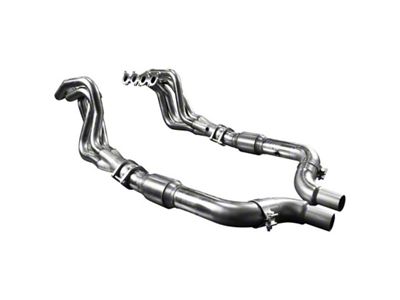 Kooks 2-Inch Long Tube Headers with High Output GREEN Catted OEM Connections (15-23 Mustang GT)
