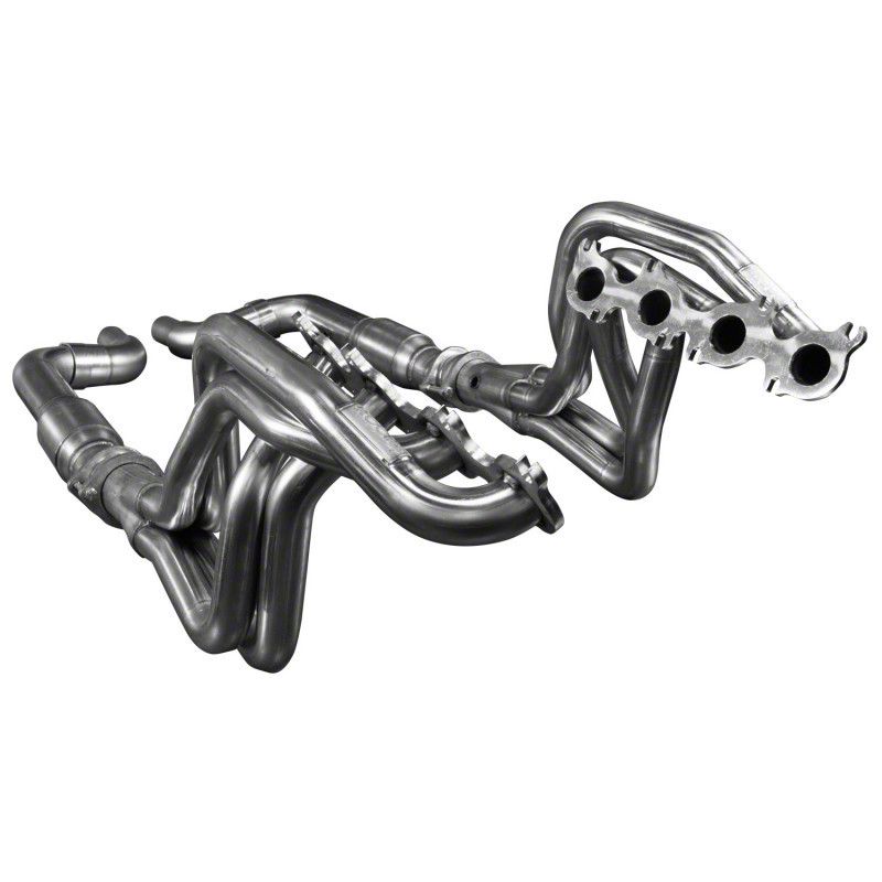 Kooks Mustang 2-Inch Long Tube Headers with High Output GREEN Catted ...
