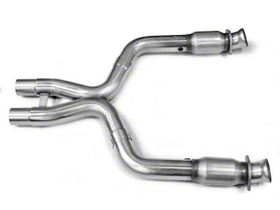 Kooks 3-Inch Catted X-Pipe (11-14 Mustang GT500 w/ Kooks Long Tube Headers)
