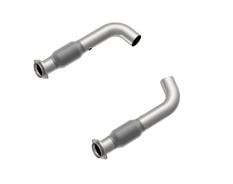 Kooks 3-Inch OEM High Flow GREEN Catted Connection Pipes (15-24 Mustang GT & Dark Horse w/ Long Tube Headers)