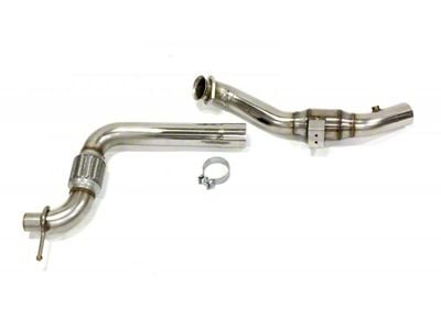 Kooks 3 x 2-1/4-Inch GREEN Catted OEM Downpipe (15-23 Mustang EcoBoost)