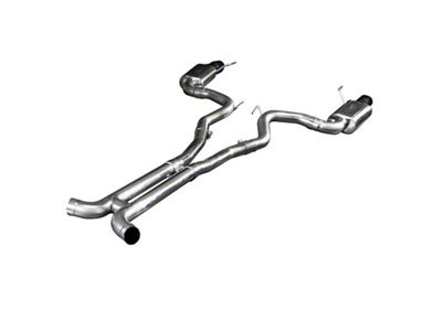 Kooks Cat-Back Exhaust with H-Pipe and Black Tips (15-17 Mustang GT Fastback w/ Kooks Long Tube Headers)