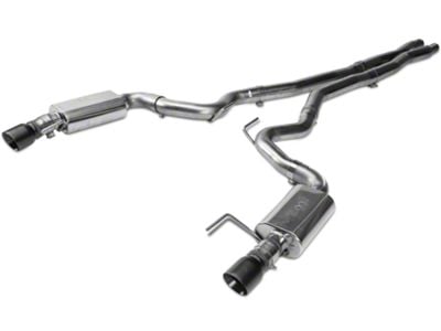 Kooks Cat-Back Exhaust with X-Pipe and Black Tips (15-17 Mustang GT)
