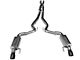 Kooks Cat-Back Exhaust with X-Pipe and Black Tips (15-17 Mustang GT)