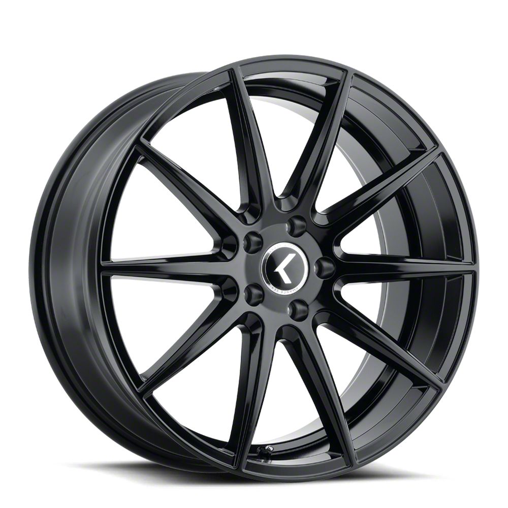 Kraze Charger Cosmos Gloss Black Wheel; 18x8; 40mm Offset