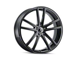 Kraze Lusso Gloss Black Wheel; 17x8; 38mm Offset (10-14 Mustang GT w/o Performance Pack, V6)