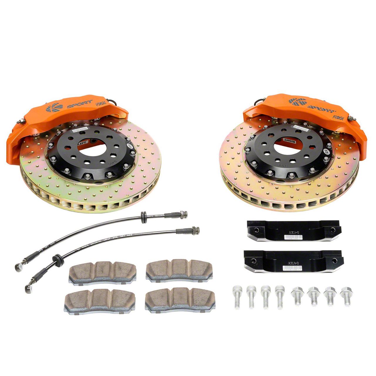 Ksport Corvette 8Piston Front Big Brake Kit with 14Inch