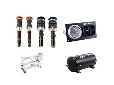 Ksport Airtech Basic Air Suspension Kit (15-25 Mustang w/o MagneRide)