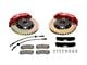 Ksport Supercomp 8-Piston Front Big Brake Kit with 15-Inch Drilled Rotors; Orange Calipers (11-14 Mustang GT w/o Performance Pack, V6)