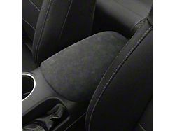 Kustom Interior Suede Leather Armrest Cover; Gray (24-26 Mustang)