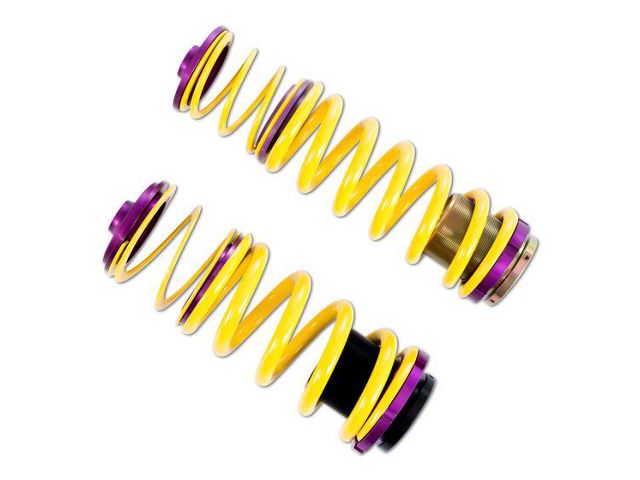 KW Suspension H.A.S. Height Adjustable Lowering Springs (20-24 Corvette C8 w/ Electronic Dampers & OE Noselift)